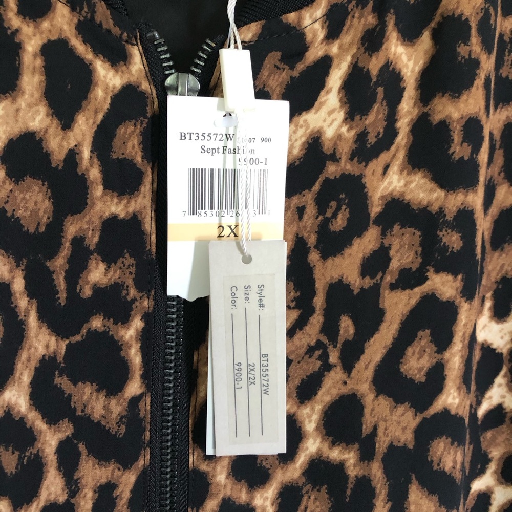 Leopard bomber jacket - Picture 3 of 7